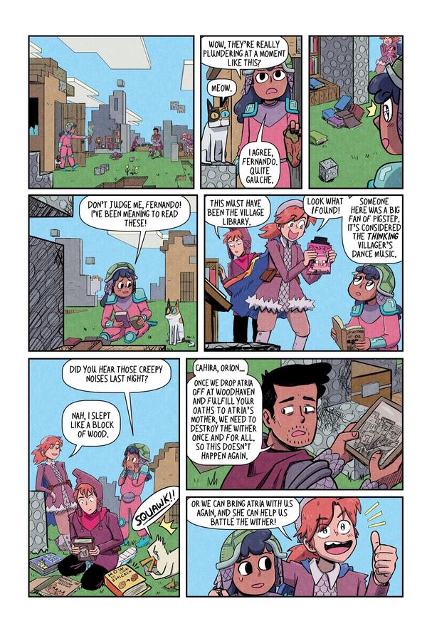 Minecraft: Wither Without You Volume 3 (Graphic Novel) US - Paperback / softback