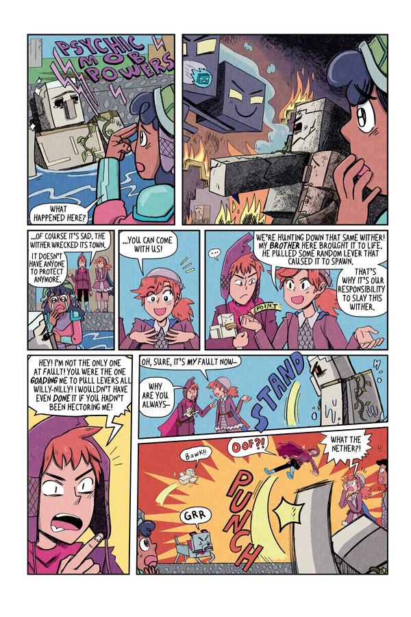 Minecraft: Wither Without You Volume 3 (Graphic Novel) US - Paperback / softback