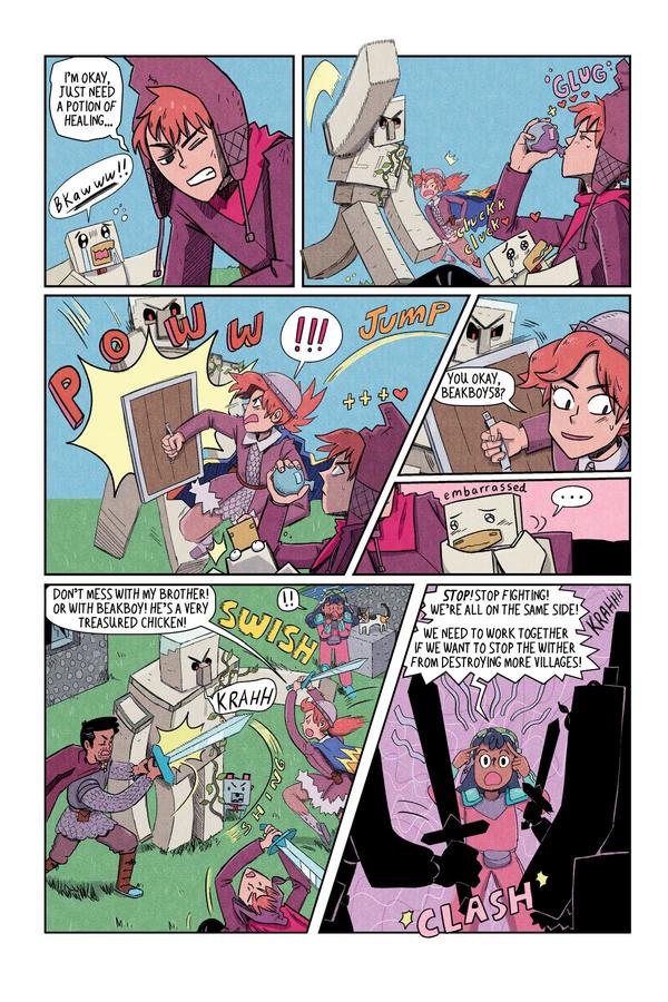 Minecraft: Wither Without You Volume 3 (Graphic Novel) US - Paperback / softback