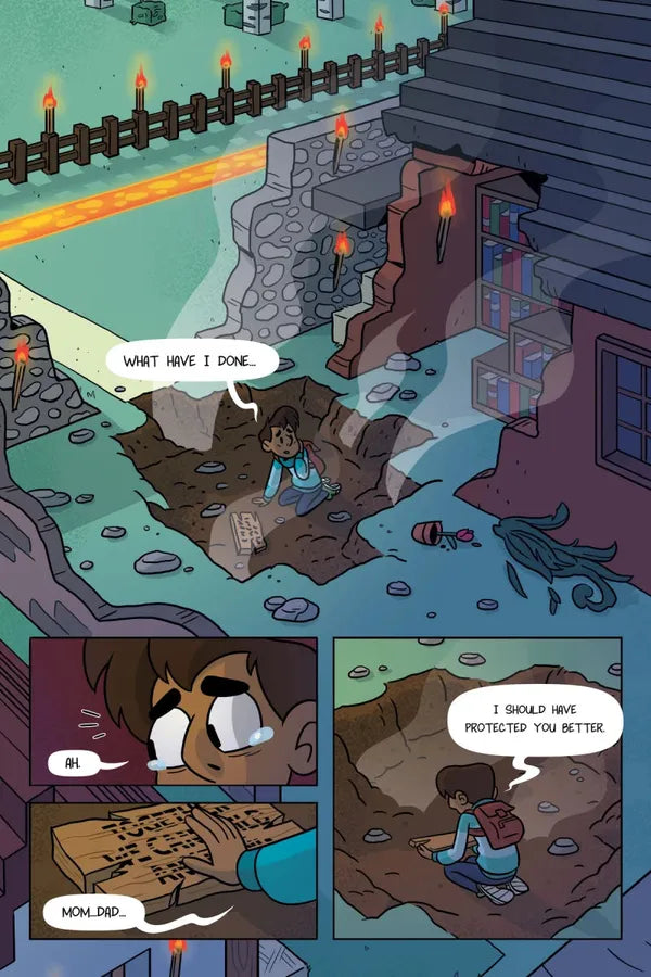 Minecraft: Open World--Into the Nether (Graphic Novel) US - Paperback / softback