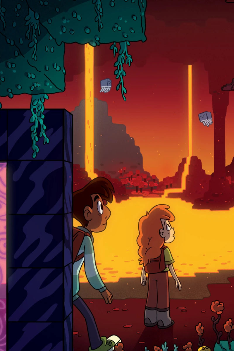 Minecraft: Open World--Into the Nether (Graphic Novel) US - Paperback / softback