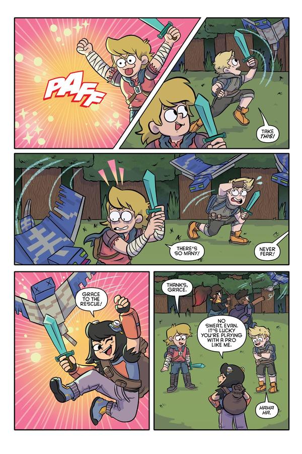 Minecraft Volume 3 (Graphic Novel) US - Paperback / softback