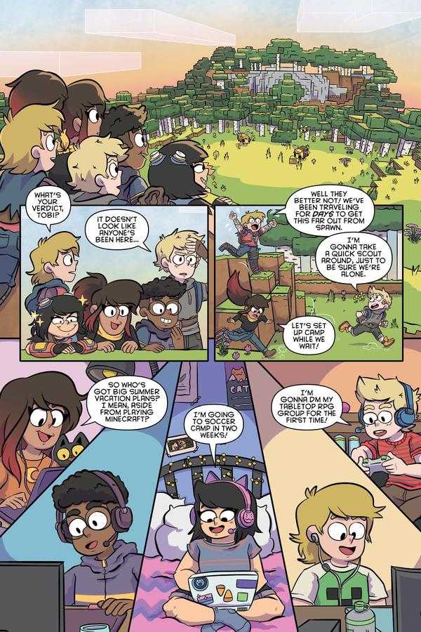 Minecraft Volume 3 (Graphic Novel) US - Paperback / softback