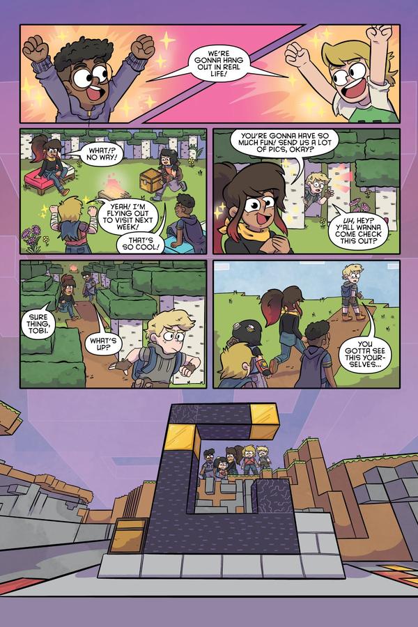 Minecraft Volume 3 (Graphic Novel) US - Paperback / softback