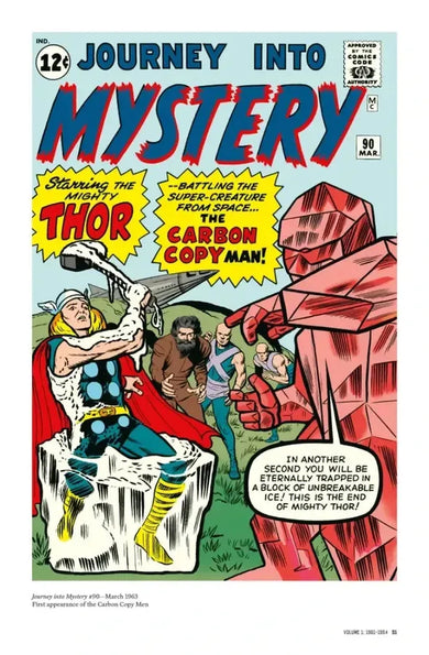 The Marvel Comics Covers of Jack Kirby Volume 1 US - Hardback
