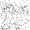 Critical Role: Vox Machina Coloring Book US - Paperback / softback