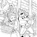 Critical Role: Vox Machina Coloring Book US - Paperback / softback