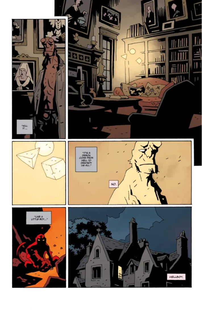 Monster-Sized Hellboy US - Hardback