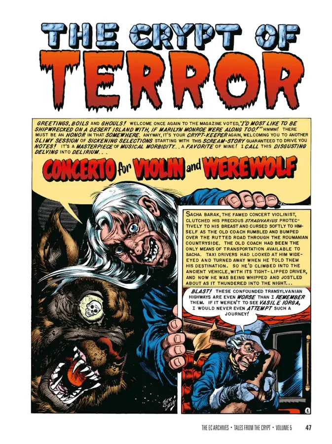 The EC Archives: Tales from the Crypt Volume 5 US - Paperback / softback