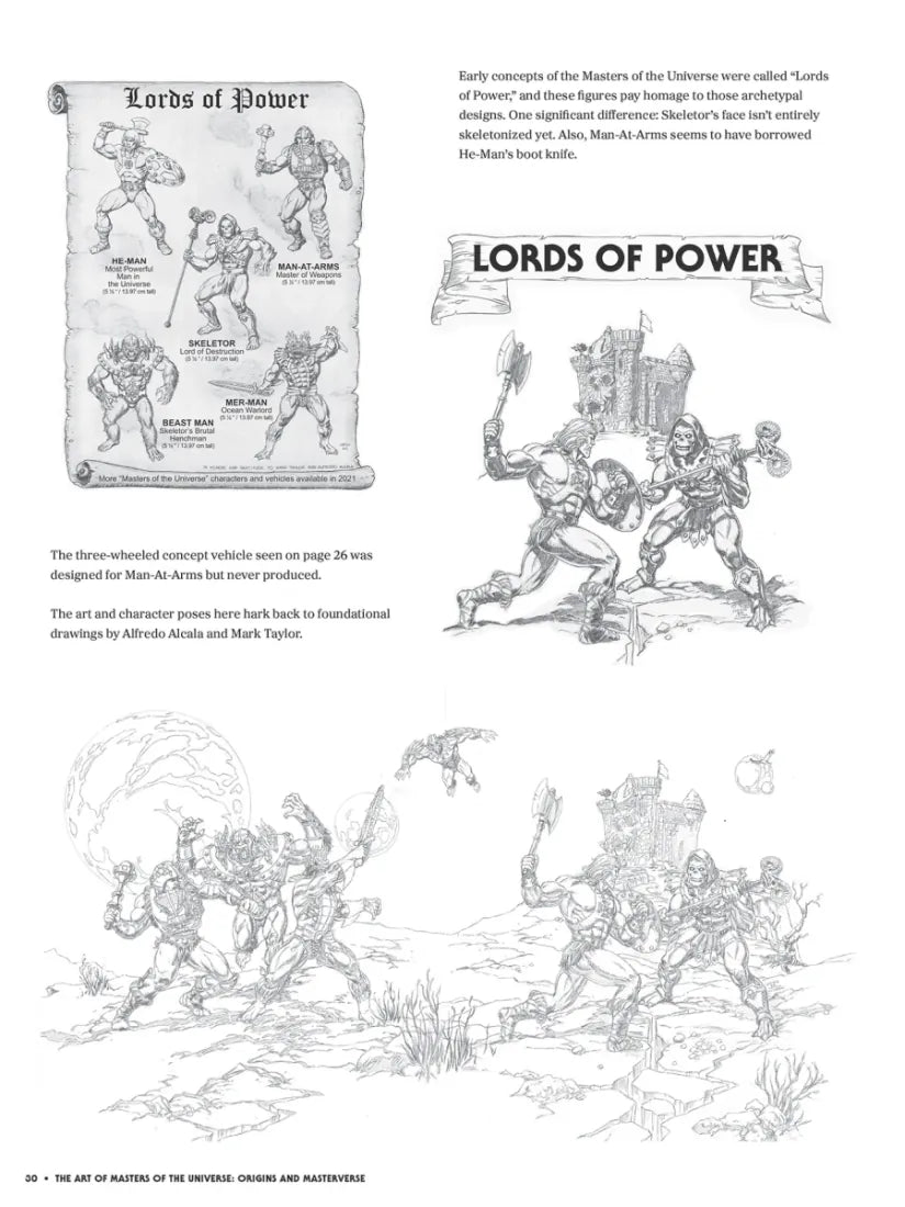The Art of Masters of the Universe: Origins and Masterverse US - Hardback