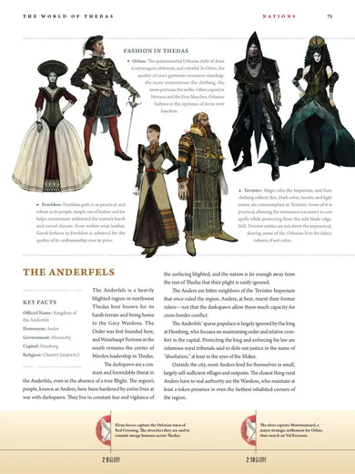 Dragon Age: The World of Thedas Boxed Set US - Multiple-component retail product, boxed