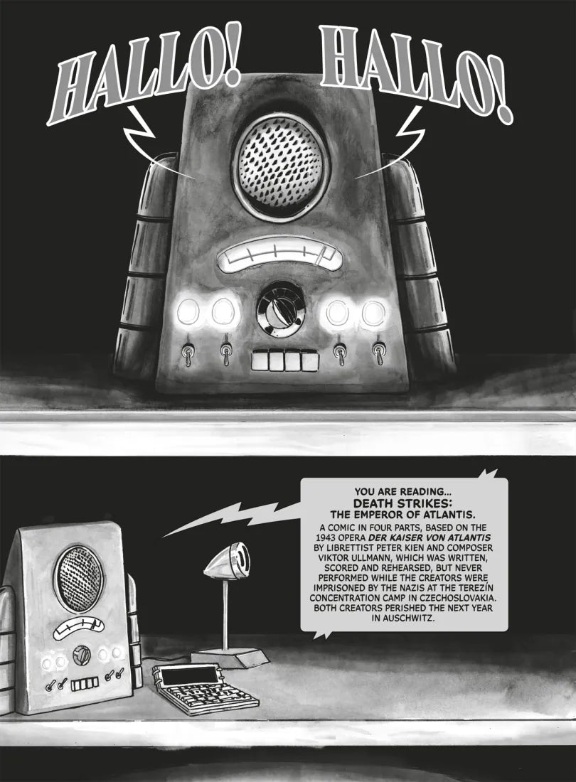 Death Strikes: The Emperor of Atlantis US - Hardback