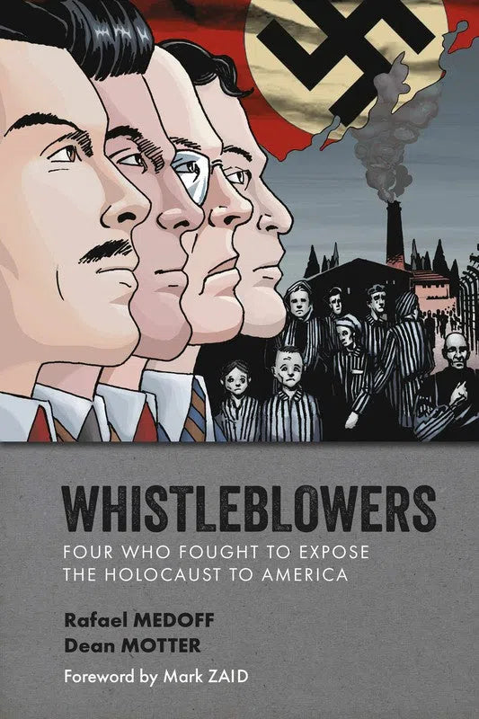 Whistleblowers: Four Who Fought to Expose the Holocaust to America-Graphic novel / Comic book / Manga: Memoirs, true stories and non-fiction-買書書 BuyBookBook
