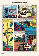 Space Western Comics: Cowboys vs. Aliens, Commies, Dinosaurs, & Nazis! US - Paperback / softback