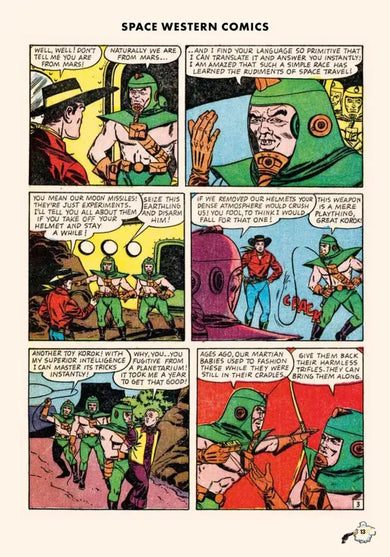 Space Western Comics: Cowboys vs. Aliens, Commies, Dinosaurs, & Nazis! US - Paperback / softback