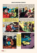 Space Western Comics: Cowboys vs. Aliens, Commies, Dinosaurs, & Nazis! US - Paperback / softback
