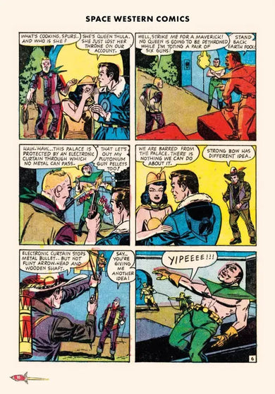 Space Western Comics: Cowboys vs. Aliens, Commies, Dinosaurs, & Nazis! US - Paperback / softback