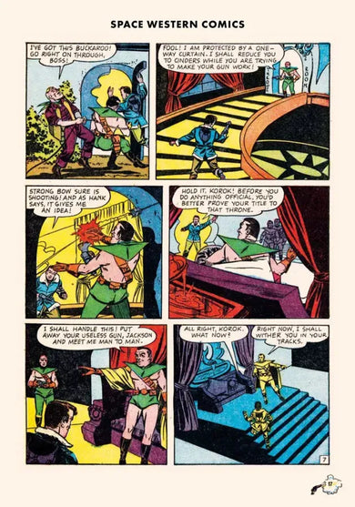 Space Western Comics: Cowboys vs. Aliens, Commies, Dinosaurs, & Nazis! US - Paperback / softback