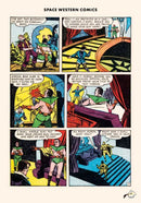 Space Western Comics: Cowboys vs. Aliens, Commies, Dinosaurs, & Nazis! US - Paperback / softback