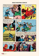Space Western Comics: Cowboys vs. Aliens, Commies, Dinosaurs, & Nazis! US - Paperback / softback