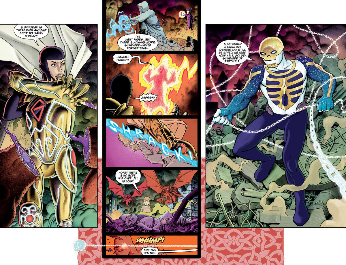 Black Hammer Library Edition Volume 4 interior 2 (ISBN 9781506740898)