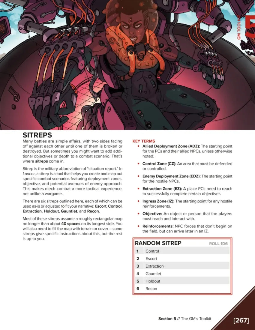 Lancer TTRPG Core Rulebook US - Hardback