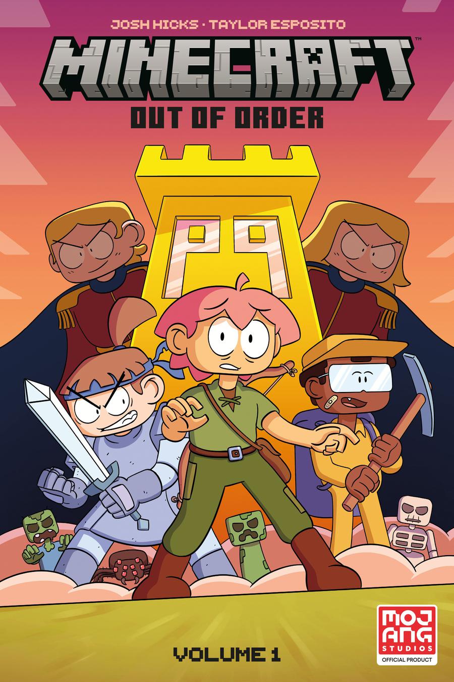 Minecraft: Out of Order Volume 1-Graphic novels/ Comic books/ Manga/ Cartoons-買書書 BuyBookBook