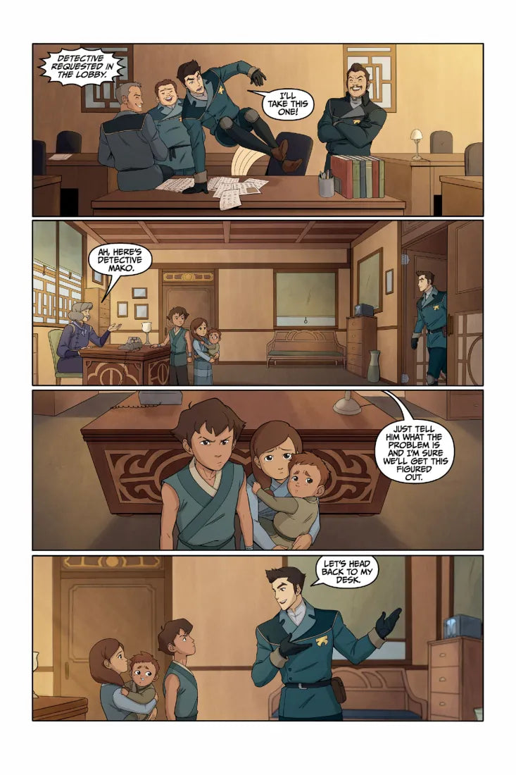 The Legend of Korra: The Mystery of Penquan Island US - Paperback / softback