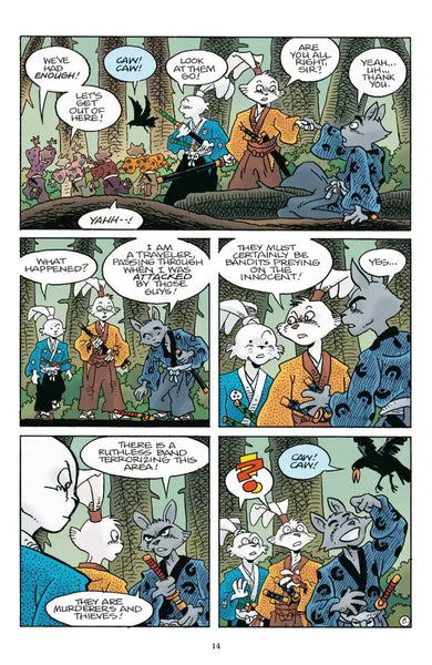 Usagi Yojimbo Volume 40: The Crow US - Paperback / softback