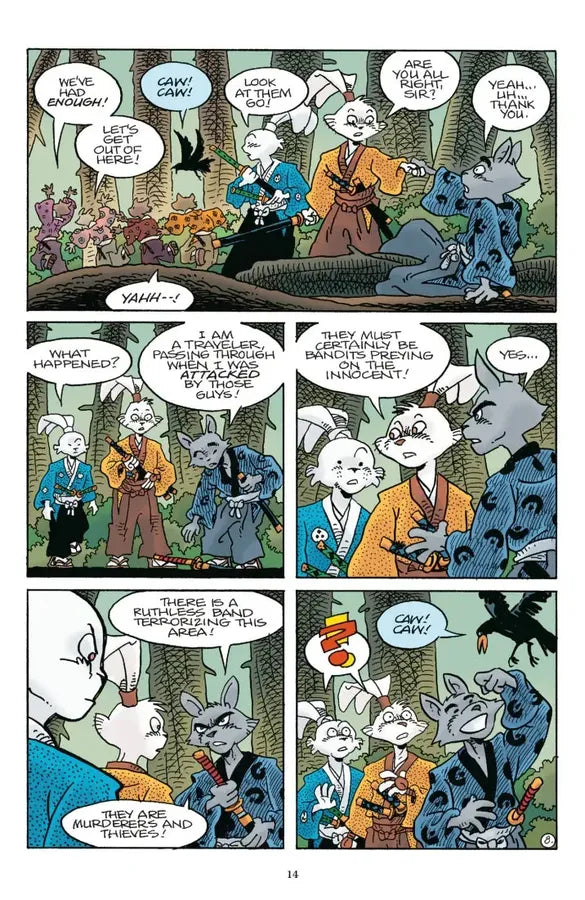 Usagi Yojimbo Volume 40: The Crow US - Paperback / softback