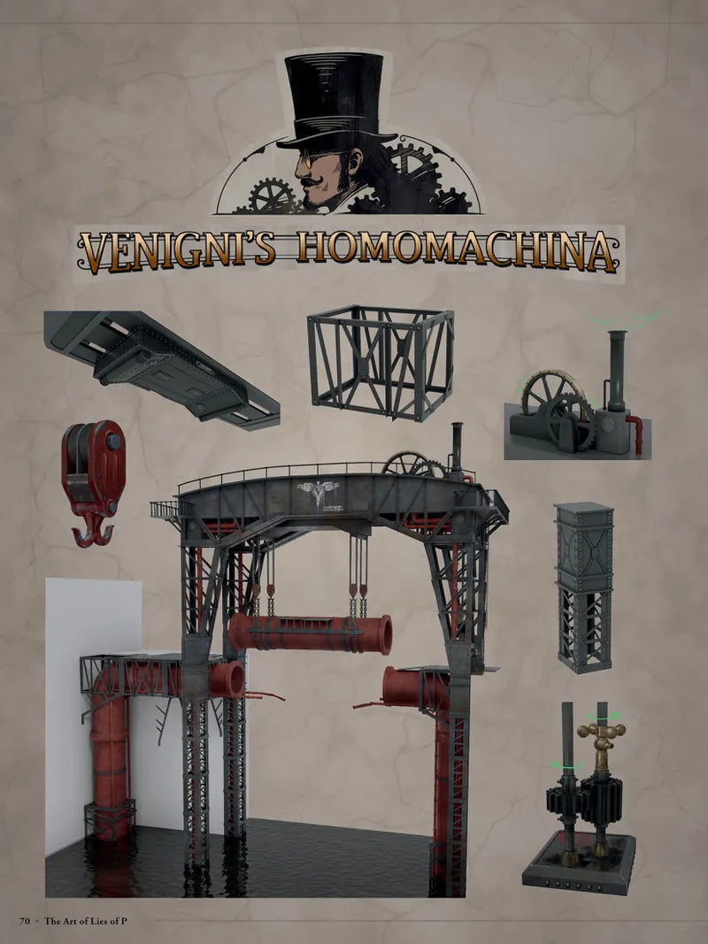 The Art of Lies of P US - Hardback