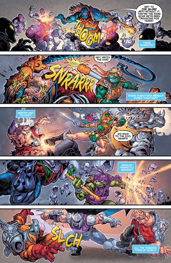 Masters of the Universe/Teenage Mutant Ninja Turtles: Turtles of Grayskull US - Paperback / softback
