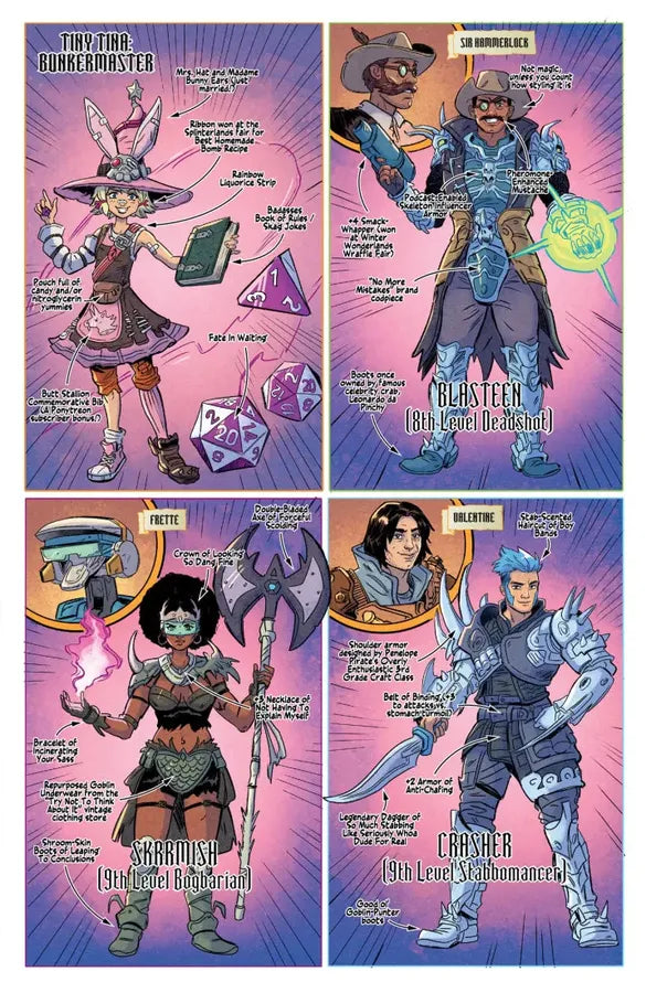 Tiny Tina's Wonderlands: Land of the Giants US - Paperback / softback