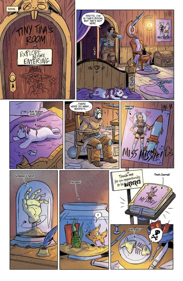Tiny Tina's Wonderlands: Land of the Giants US - Paperback / softback
