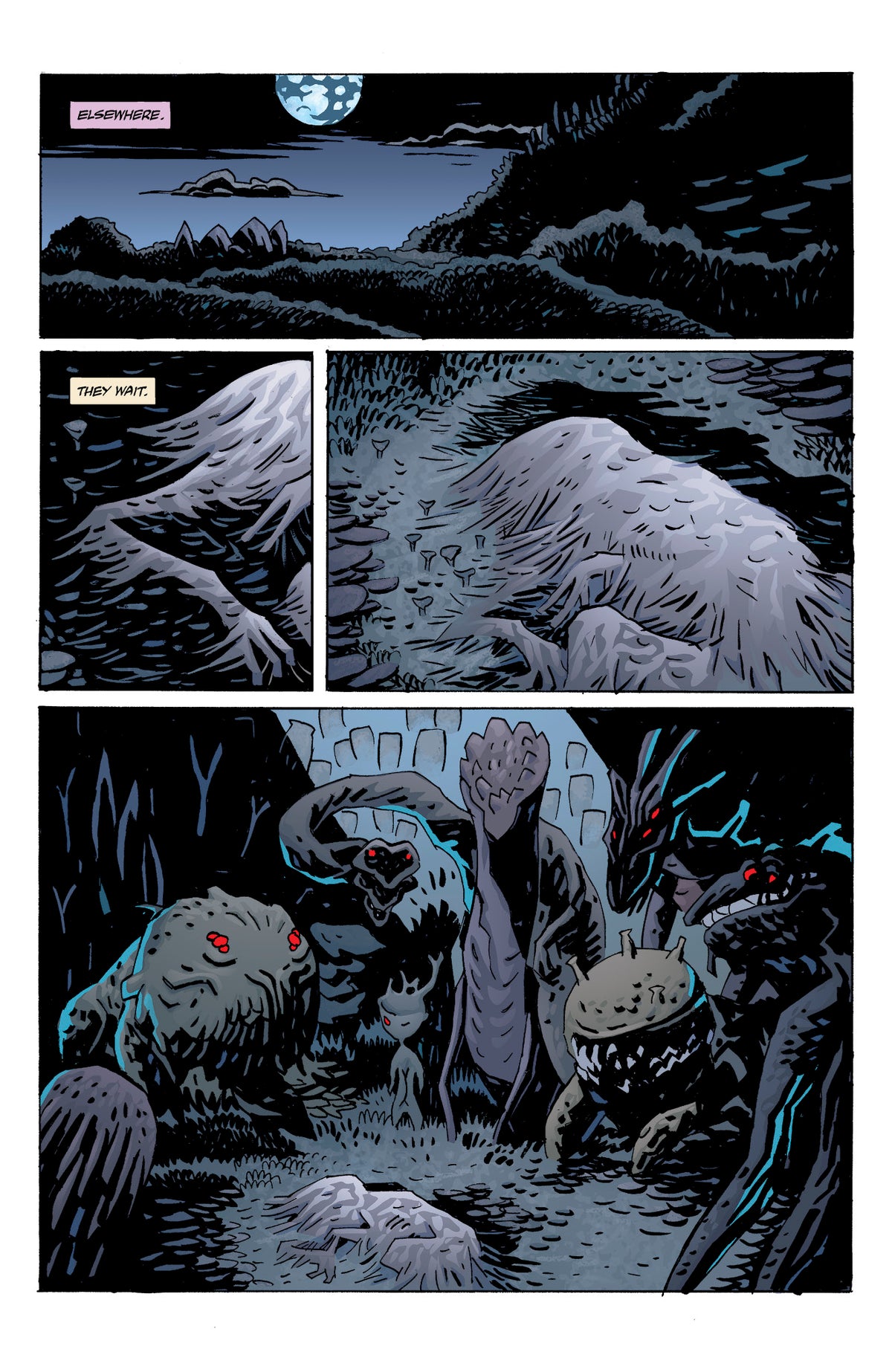Frankenstein: New World Volume 3--The Speed of Darkness interior 3 (ISBN 9781506745923)