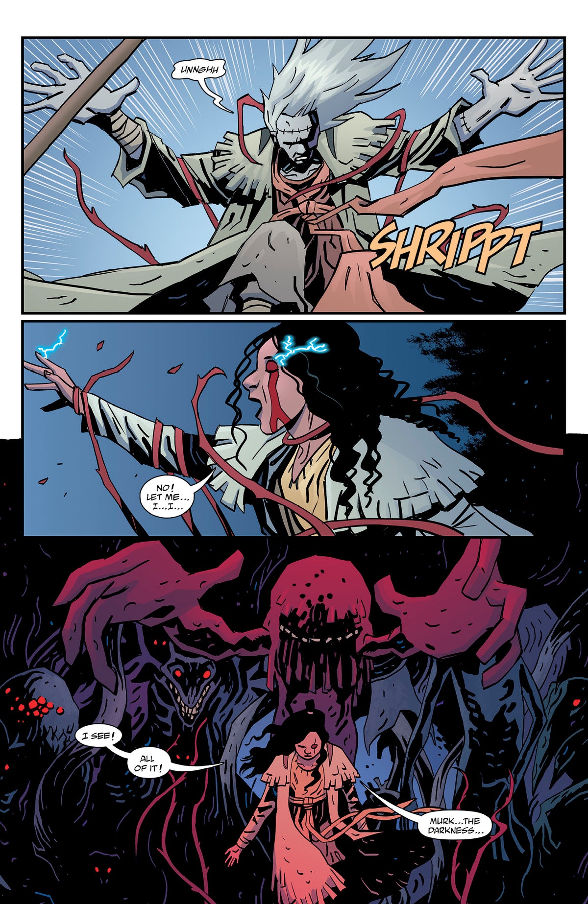 Frankenstein: New World Volume 3--The Speed of Darkness interior 7 (ISBN 9781506745923)