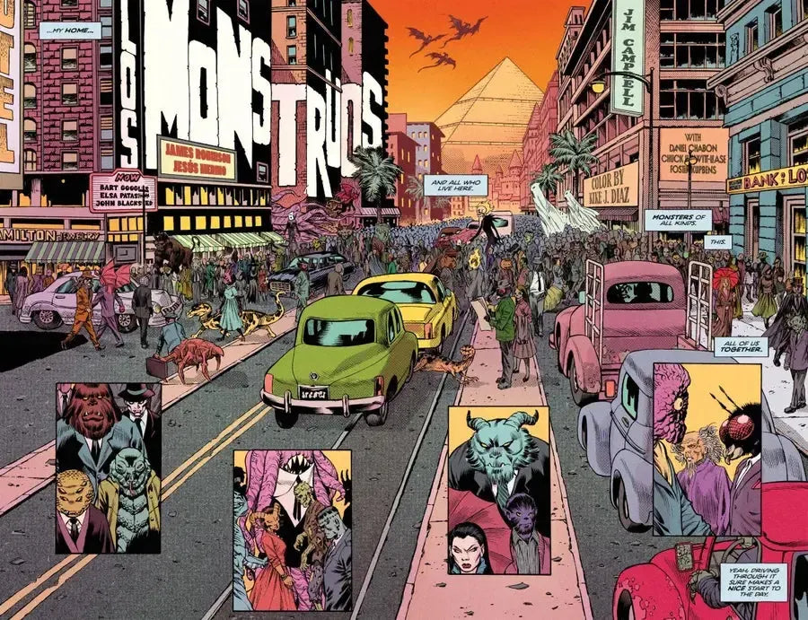 Los Monstruos US - Paperback / softback