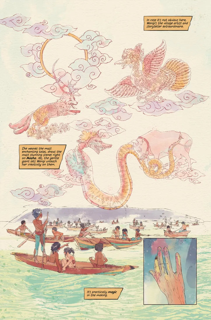 The Girl Who Draws on Whales US - Paperback / softback