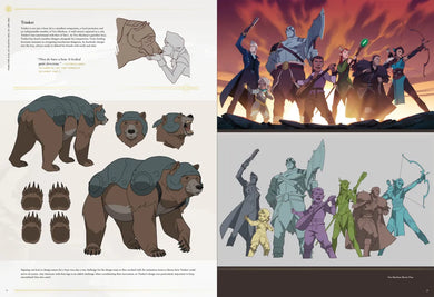 The Art of The Legend of Vox Machina US - Hardback