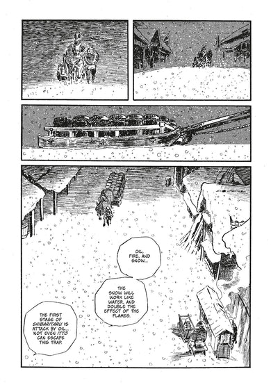 Lone Wolf and Cub Deluxe Edition Volume 4 interior 2 (ISBN 9781506747644)