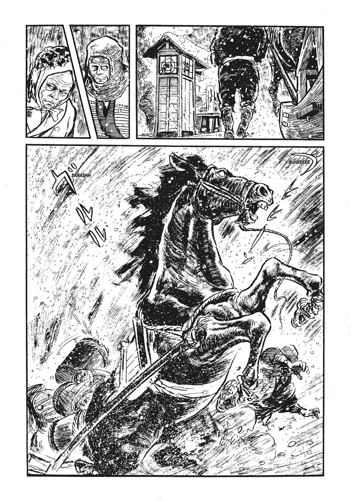 Lone Wolf and Cub Deluxe Edition Volume 4 interior 4 (ISBN 9781506747644)