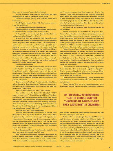 Joe Bob Goes to the Drive-In (Updated Edition) US - Hardback