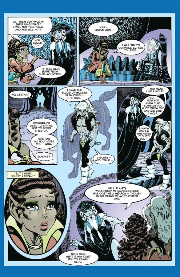 ElfQuest: The Original Quest: Book 3--Wolf Blood Caged US - Hardback