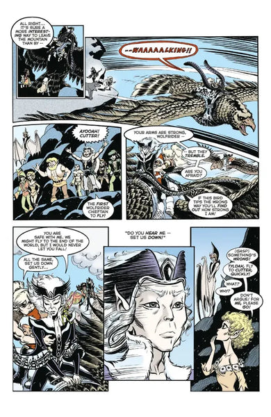 ElfQuest: The Original Quest: Book 3--Wolf Blood Caged US - Hardback