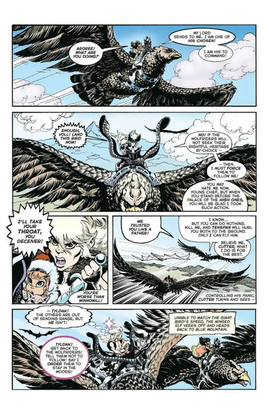 ElfQuest: The Original Quest: Book 3--Wolf Blood Caged US - Hardback