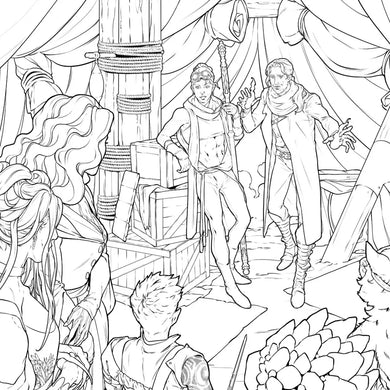 Critical Role: Bells Hells Coloring Book US - Paperback / softback