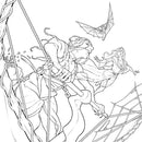 Critical Role: Bells Hells Coloring Book US - Paperback / softback