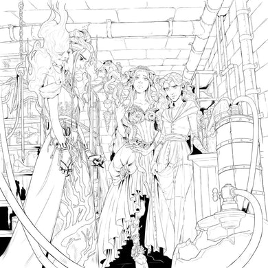 Critical Role: Bells Hells Coloring Book US - Paperback / softback
