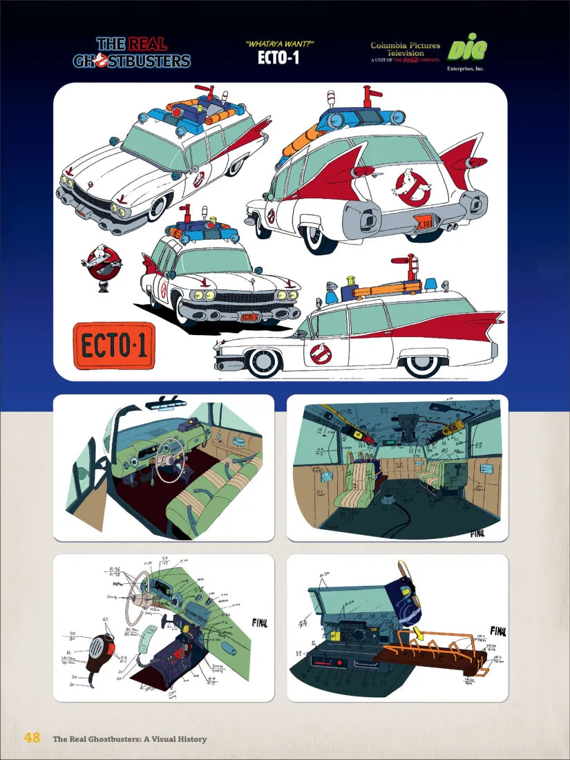 The Real Ghostbusters: A Visual History US - Hardback
