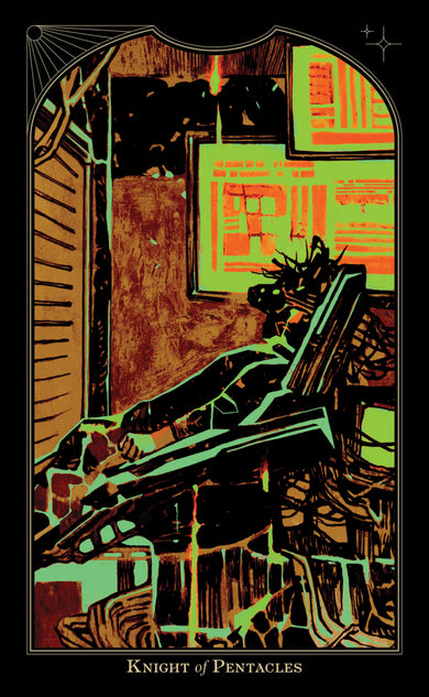 Cyberpunk 2077: Tarot Deck & Guidebook interior 6 (ISBN 9781506750071)